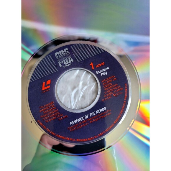 Vintage Revenge Of The Nerds - Laserdisc LD Extended Play, Great Shape! - Picture 2 of 5